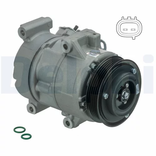Kompresor klimatizácie CS20495 /DELPHI/ - obr. 1