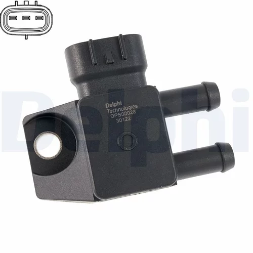 Snímač tlaku výfukových plynov DPS00028-12B1 /DELPHI/ - obr. 1