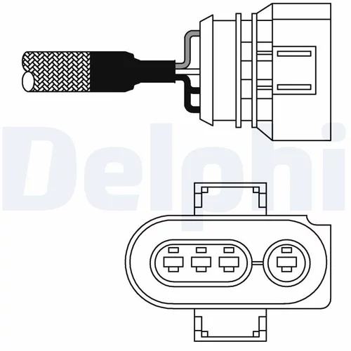 Lambda sonda DELPHI ES10977-12B1
