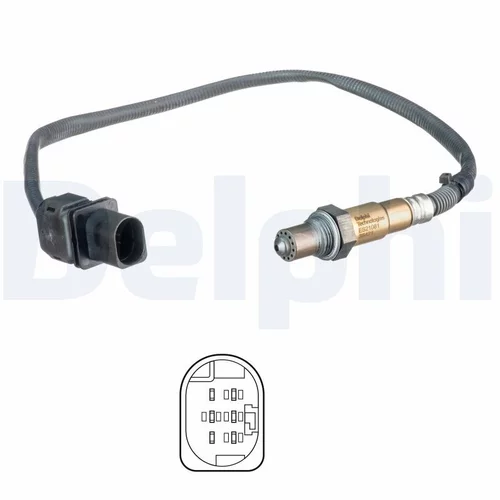 Lambda sonda ES21081-12B1 /DELPHI/ - obr. 2