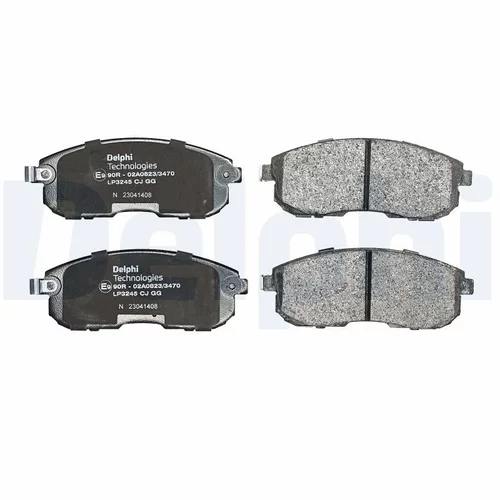 Sada brzdových platničiek kotúčovej brzdy LP3245 /DELPHI/ - obr. 2