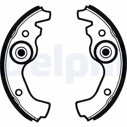 Sada brzdových čeľustí LS1291 /DELPHI/ - obr. 2