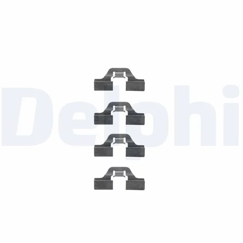 Sada príslušenstva obloženia kotúčovej brzdy LX0307 /DELPHI/ - obr. 1