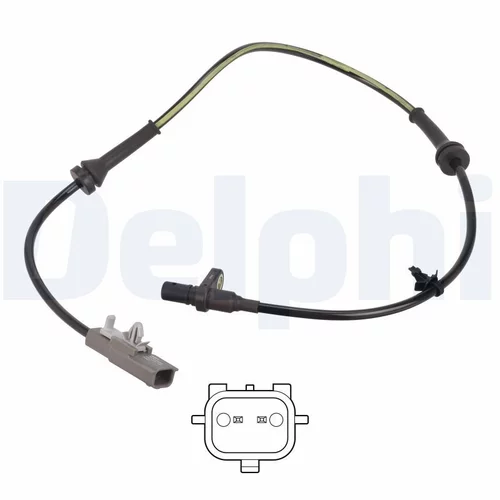 Snímač počtu otáčok kolesa SS21256-12B1 /DELPHI/ - obr. 1