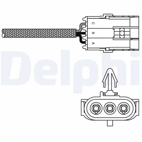 Lambda sonda DELPHI ES10970-12B1