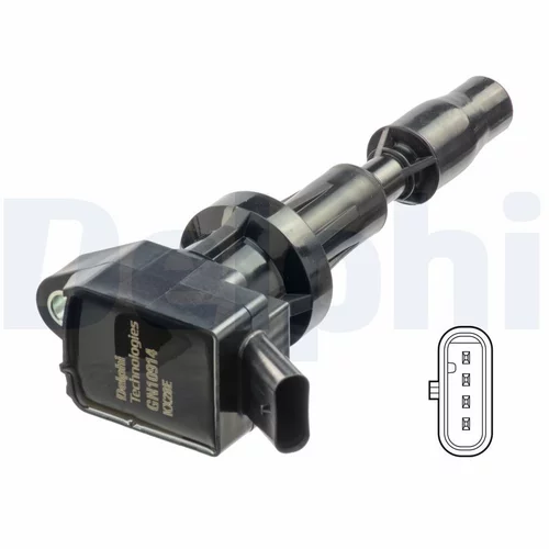 Zapaľovacia cievka GN10914-12B1 /DELPHI/ - obr. 1