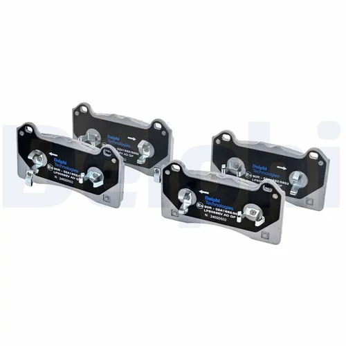 Sada brzdových platničiek kotúčovej brzdy LP5058EV /DELPHI/ - obr. 1