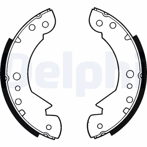 Sada brzdových čeľustí LS1203 /DELPHI/ - obr. 1