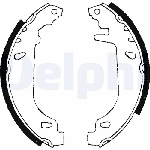 Sada brzdových čeľustí LS1681 /DELPHI/ - obr. 1