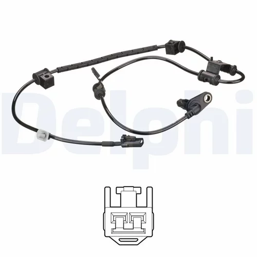 Snímač počtu otáčok kolesa DELPHI SS21039