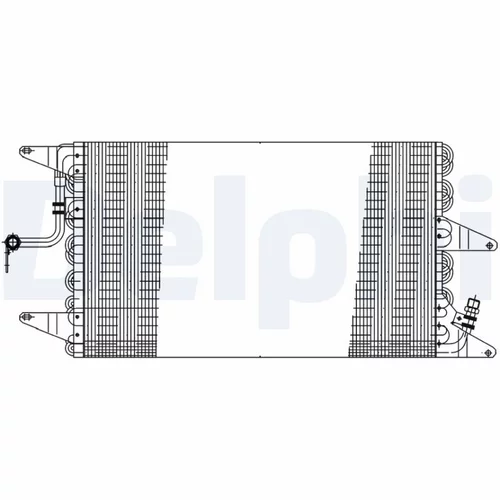 Kondenzátor klimatizácie DELPHI TSP0225162