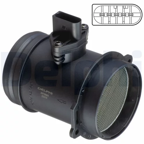 Merač hmotnosti vzduchu AF10561-12B1 /DELPHI/ - obr. 2