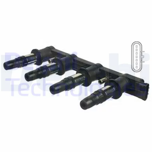 Zapaľovacia cievka CE01841-12B1 /DELPHI/ - obr. 1