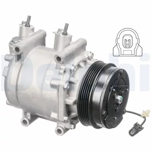 Kompresor klimatizácie CS20510 /DELPHI/ - obr. 1