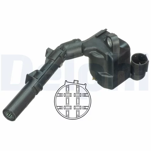 Zapaľovacia cievka GN10691-12B1 /DELPHI/ - obr. 1