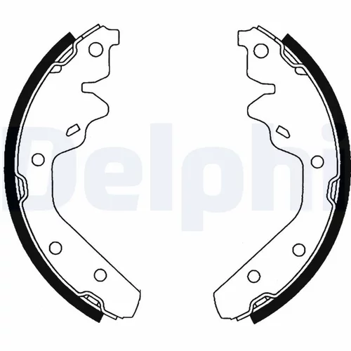 Sada brzdových čeľustí LS1820 /DELPHI/ - obr. 1