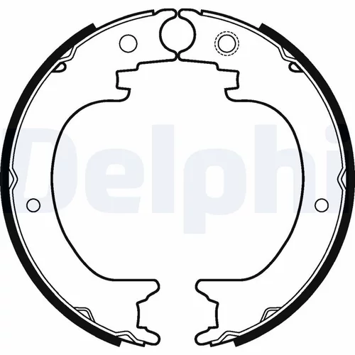 Sada brzdových čeľustí LS2121 /DELPHI/ - obr. 1