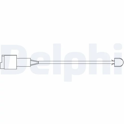 Výstražný kontakt opotrebenia brzdového obloženia LZ0138 /DELPHI/ - obr. 1