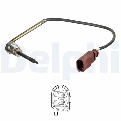 Snímač teploty výfukových plynov TS30180 /DELPHI/ - obr. 1