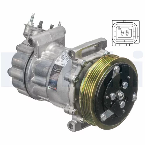 Kompresor klimatizácie CS20538 /DELPHI/ - obr. 1