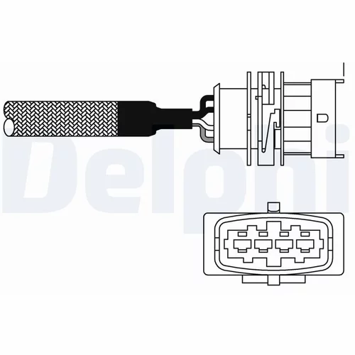 Lambda sonda ES10982-12B1 /DELPHI/ - obr. 1