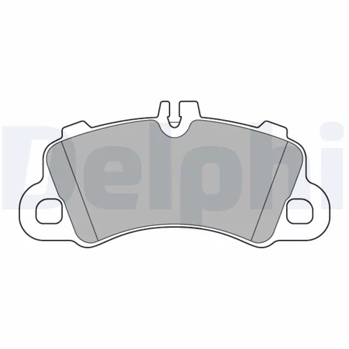 Sada brzdových platničiek kotúčovej brzdy LP3639 /DELPHI/ - obr. 1
