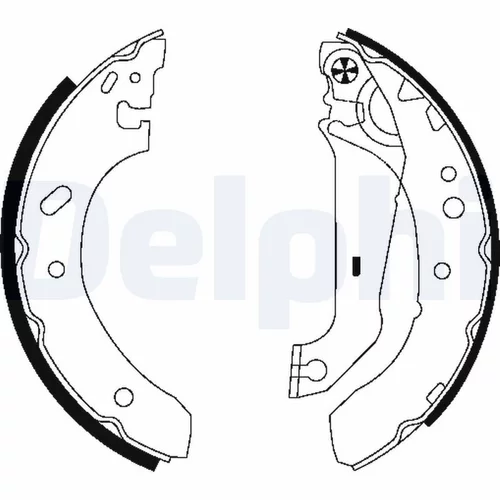 Sada brzdových čeľustí LS1783 /DELPHI/ - obr. 2