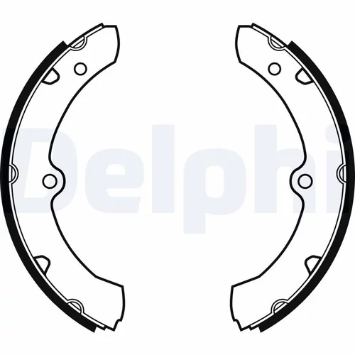 Sada brzdových čeľustí LS2146 /DELPHI/ - obr. 1