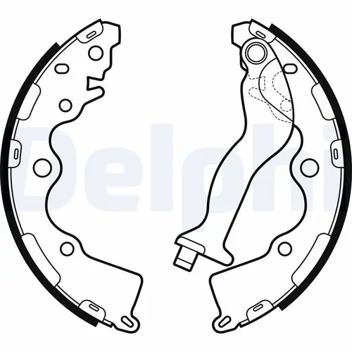 Sada brzdových čeľustí LS2165 /DELPHI/ - obr. 1