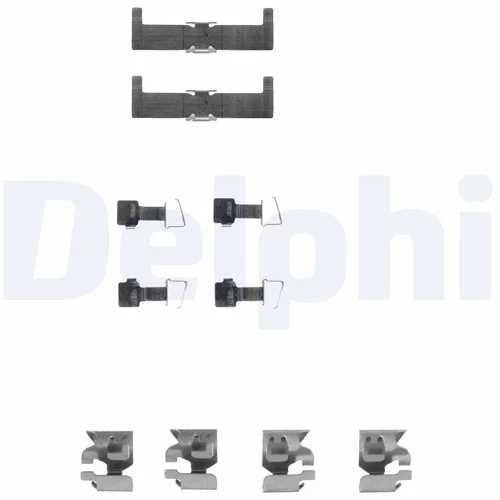 Sada príslušenstva obloženia kotúčovej brzdy DELPHI LX0063