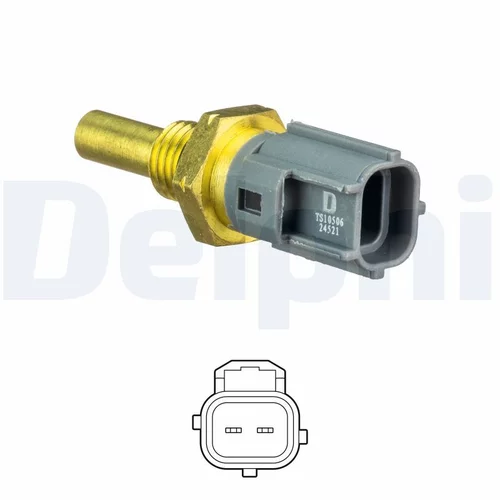 Snímač teploty chladiacej kvapaliny TS10506 /DELPHI/ - obr. 1