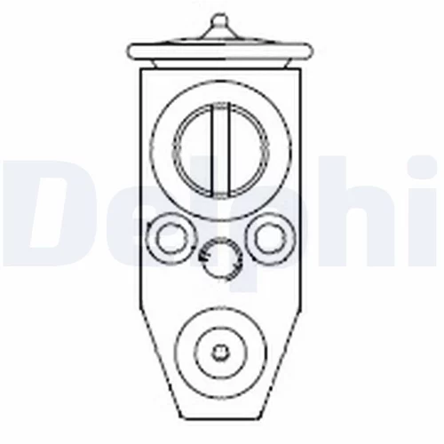 Expanzný ventil klimatizácie CB1016V /DELPHI/