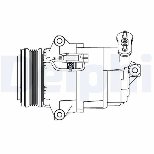 Kompresor klimatizácie DELPHI CS20429-12B1