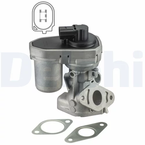 EGR ventil EG10399-12B1 /DELPHI/ - obr. 3
