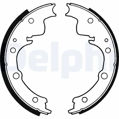 Sada brzdových čeľustí LS1195 /DELPHI/ - obr. 2
