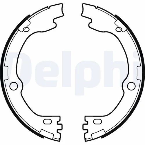 Sada brzd. čeľustí parkov. brzdy LS2119 /DELPHI/ - obr. 1