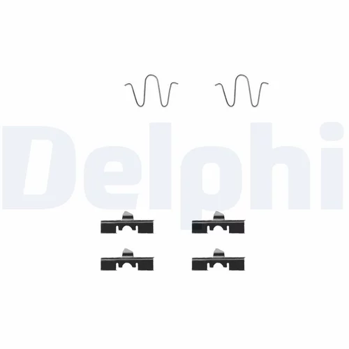 Sada príslušenstva obloženia kotúčovej brzdy LX0231 /DELPHI/ - obr. 1