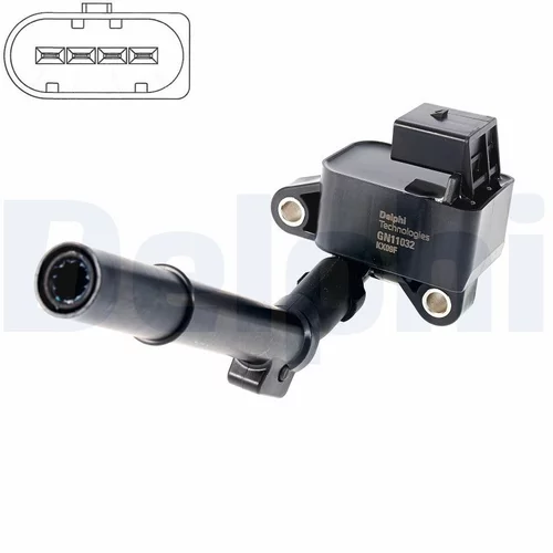 Zapaľovacia cievka GN11032-12B1 /DELPHI/ - obr. 1