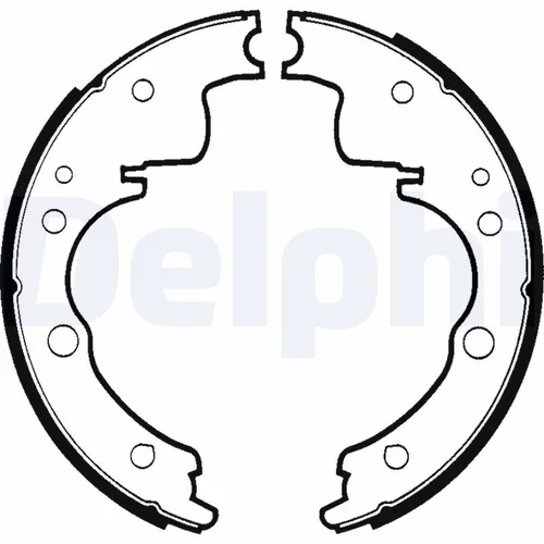 Sada brzdových čeľustí LS1262 /DELPHI/ - obr. 1