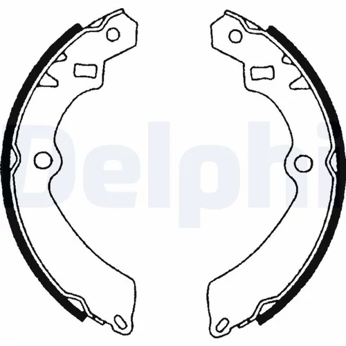 Sada brzdových čeľustí LS1599 /DELPHI/ - obr. 1