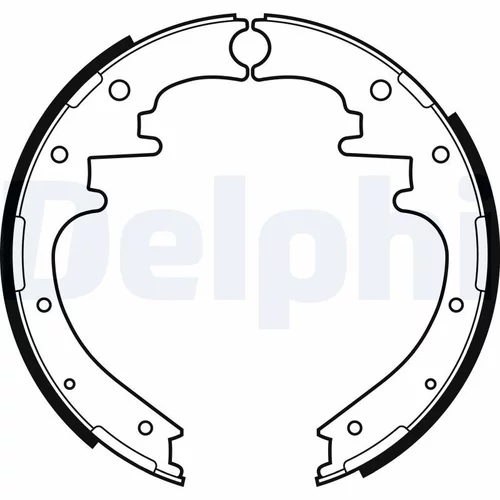 Sada brzdových čeľustí LS2160 /DELPHI/ - obr. 1
