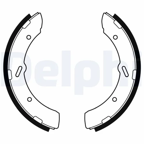 Sada brzdových čeľustí LS2185 /DELPHI/ - obr. 1