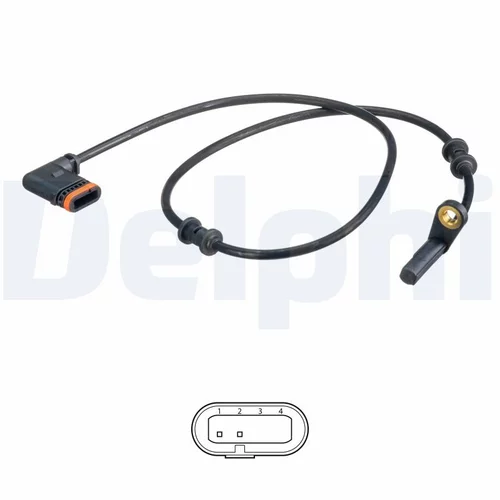 Snímač počtu otáčok kolesa SS20550 /DELPHI/ - obr. 1