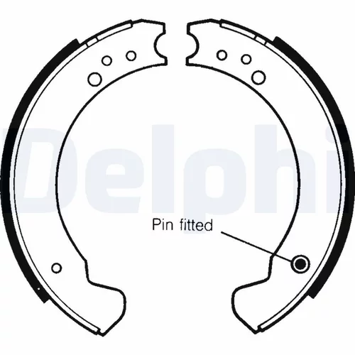 Sada brzdových čeľustí LS1089 /DELPHI/ - obr. 1