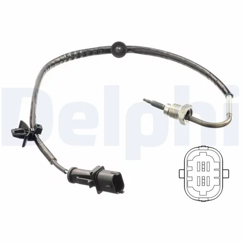 Snímač teploty výfukových plynov TS30182 /DELPHI/ - obr. 1