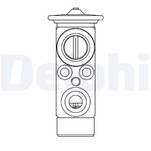 Expanzný ventil klimatizácie CB1021V /DELPHI/