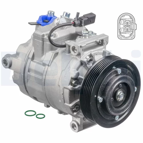 Kompresor klimatizácie CS20475 /DELPHI/ - obr. 1