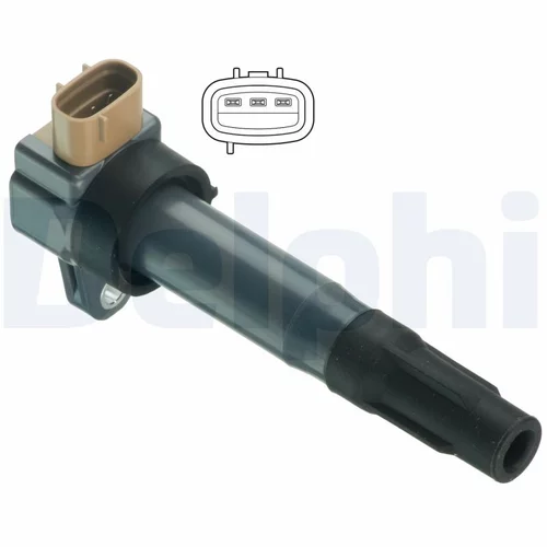 Zapaľovacia cievka GN10615-12B1 /DELPHI/ - obr. 1