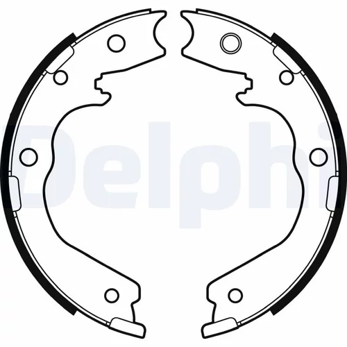 Sada brzdových čeľustí LS2137 /DELPHI/ - obr. 2