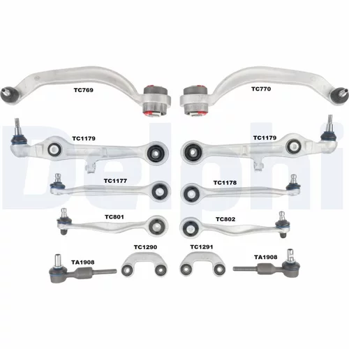 Sada na opravu priečneho závesného ramena TC1500KIT /DELPHI/ - obr. 1